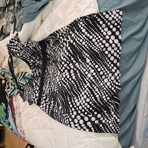 Cute polka dot dress size 14p